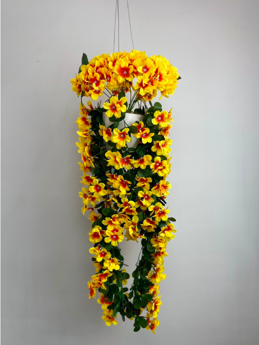Cụm bồ công anh rủ giả - Size 80cm - Cây giả, hoa lụa Decor trang trí nhà cửa