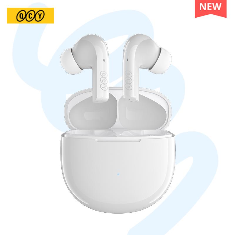 QCY T18 Tai nghe không dây Bluetooth 5.2 tai nghe QCC3050 APTX Voice 32KHz 4 MIC CVC HD Gọi Tai nghe kết nối thiết bị kép