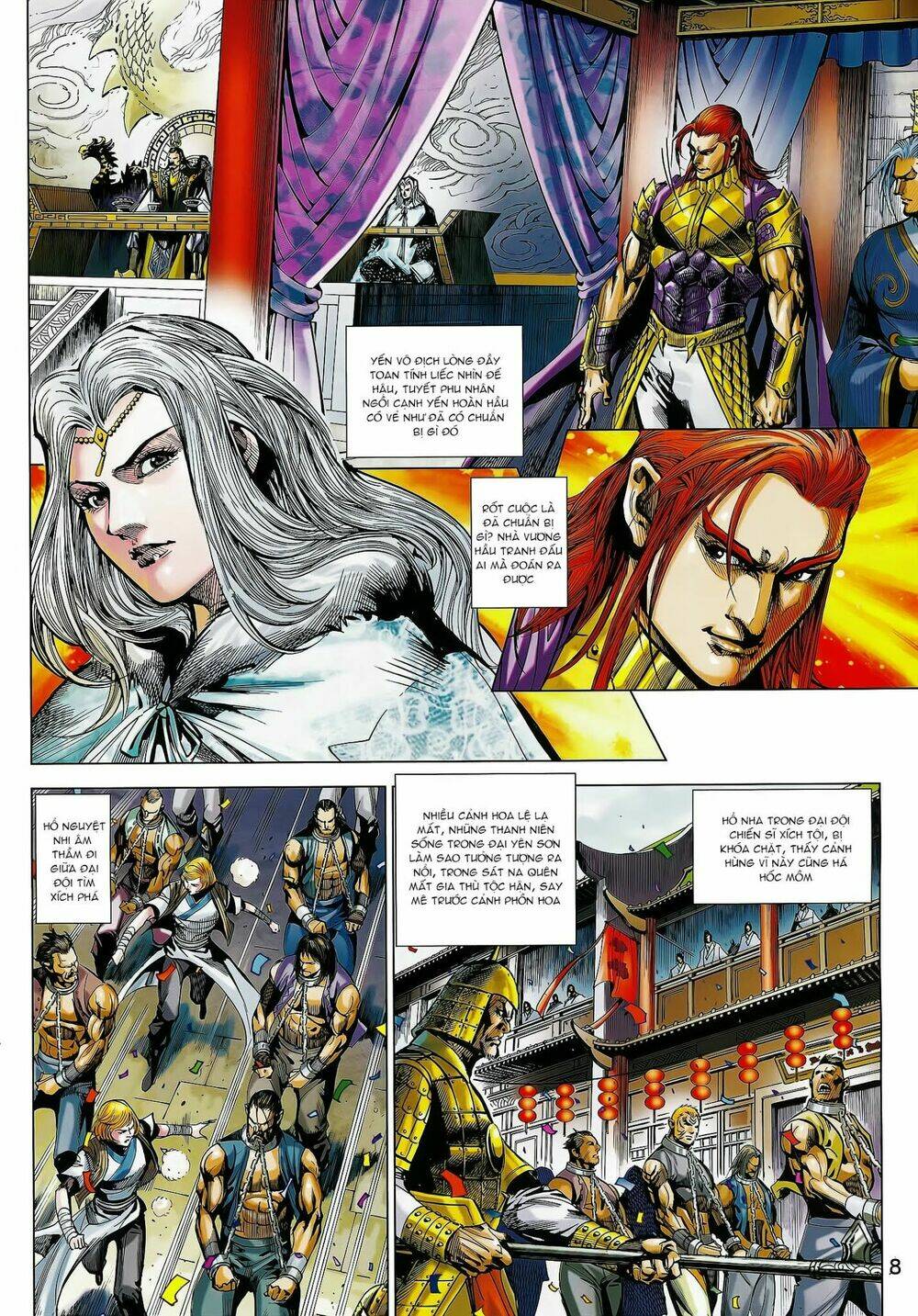 xuân thu mãnh sĩ chapter 11.1 8