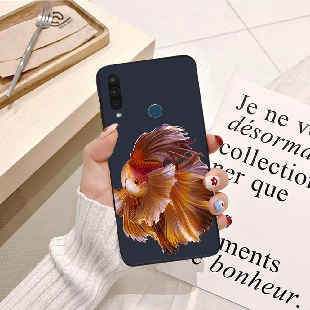 Ốp lưng dành cho điện thoại Vsmart Bee 3 Silicon dẻo hình Cá Betta Rồng