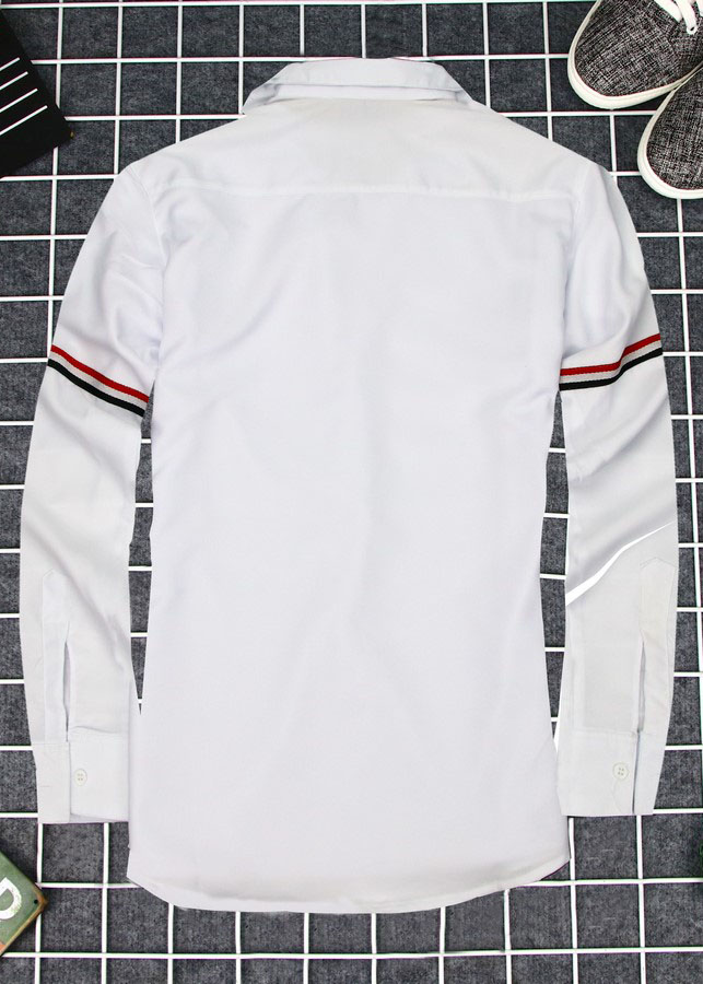Áo sơ mi unisex soái ca quốc dân a399 sơ mi nam nữ trắng muidoi