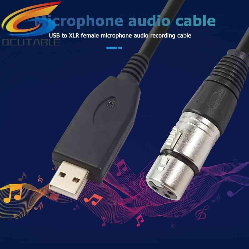 Cáp ChuyểN ĐổI USB Microphone Sang XLR 3-Pin