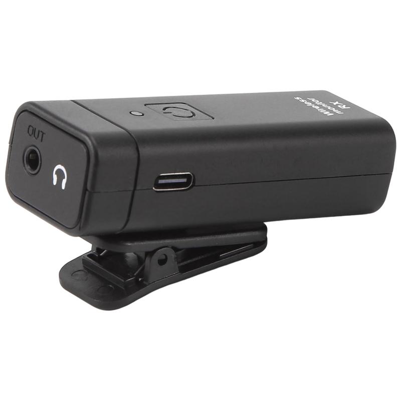 Hệ thống màn hình trong tai không dây UHF Bộ thu phát 1 Bộ thu 1 Bộ phát  Màu sắc: đen