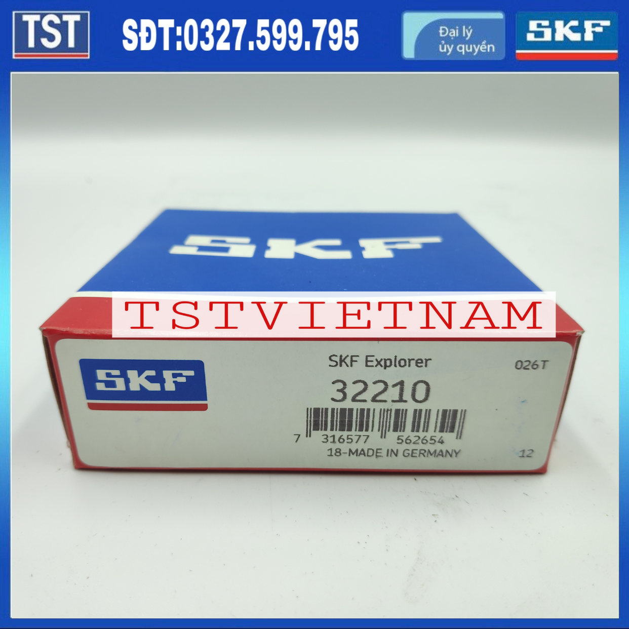 Vòng bi bạc đạn SKF 32210