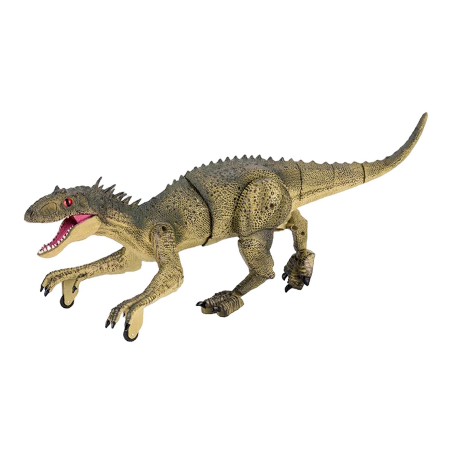 Remote Control Dinosaur Toy Realistic with Light Walking Dinosaur RC for Girls