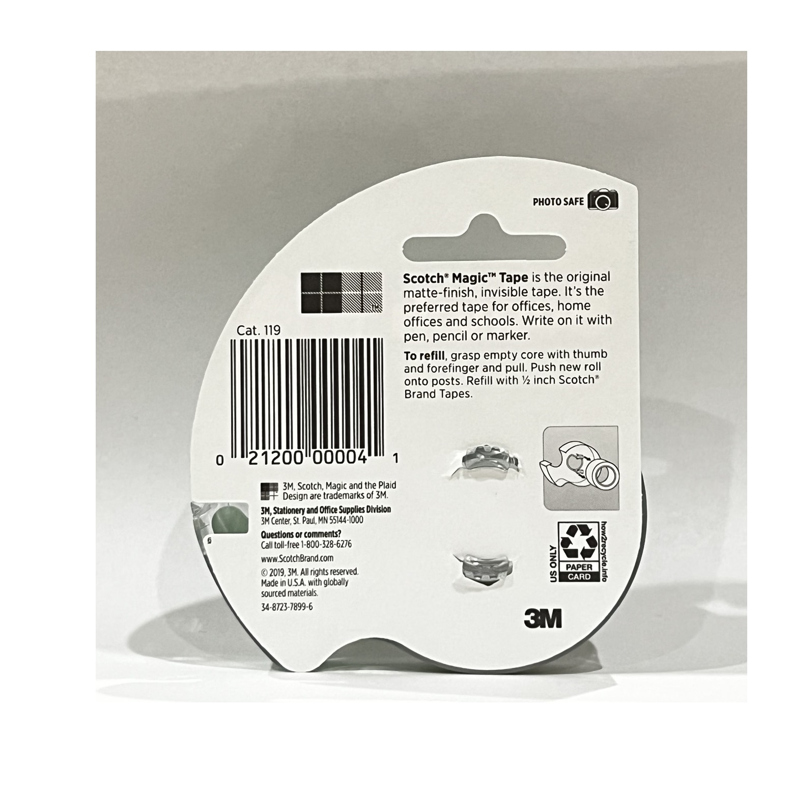 Băng dính kì diệu Scocth 3M 119 kèm máy cắt mini