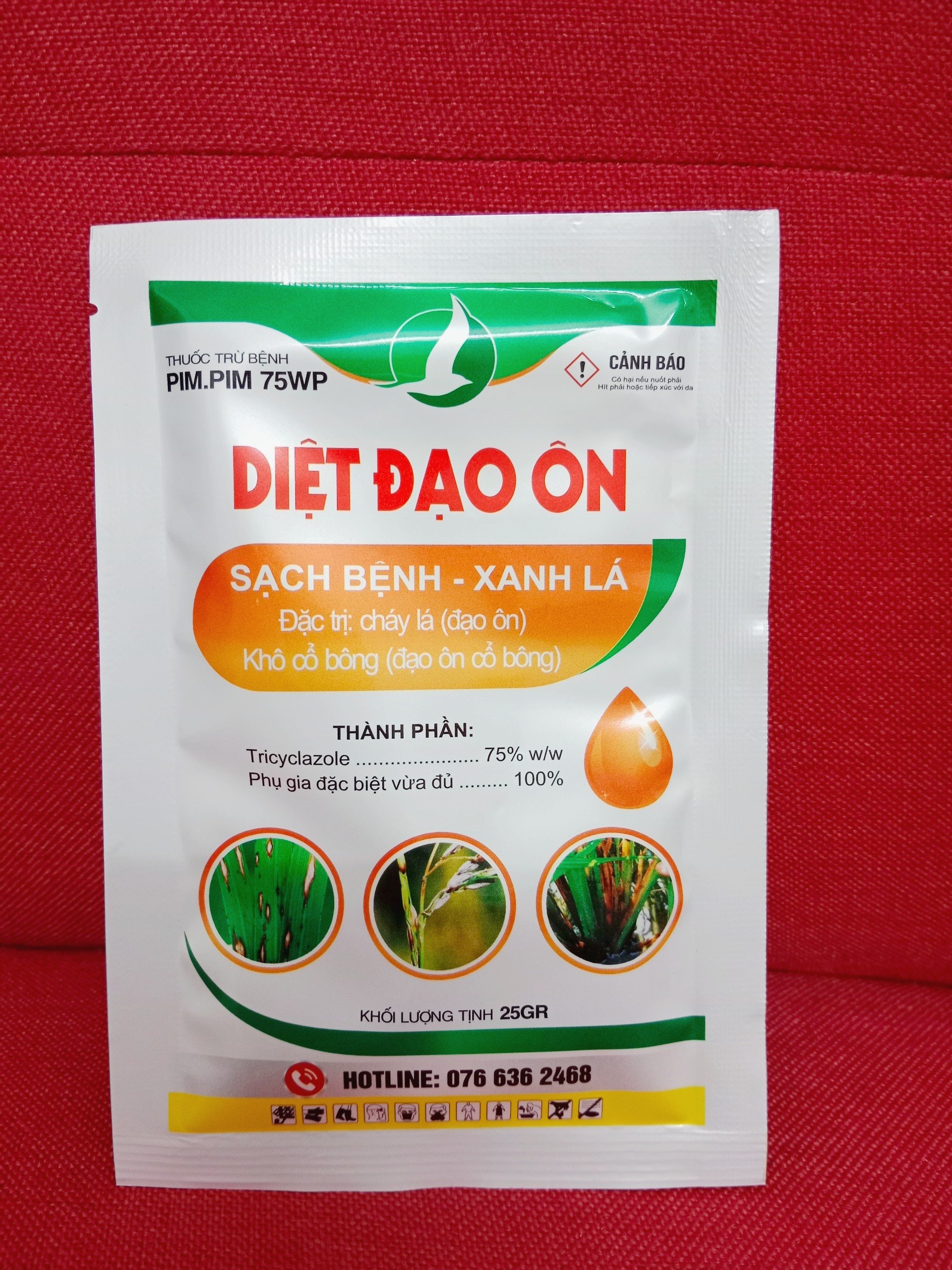 Combo 10 gói Diệt Đạo Ôn + 10 gói Sạch Khuẩn 100X - Diệt sạch nấm, khuẩn