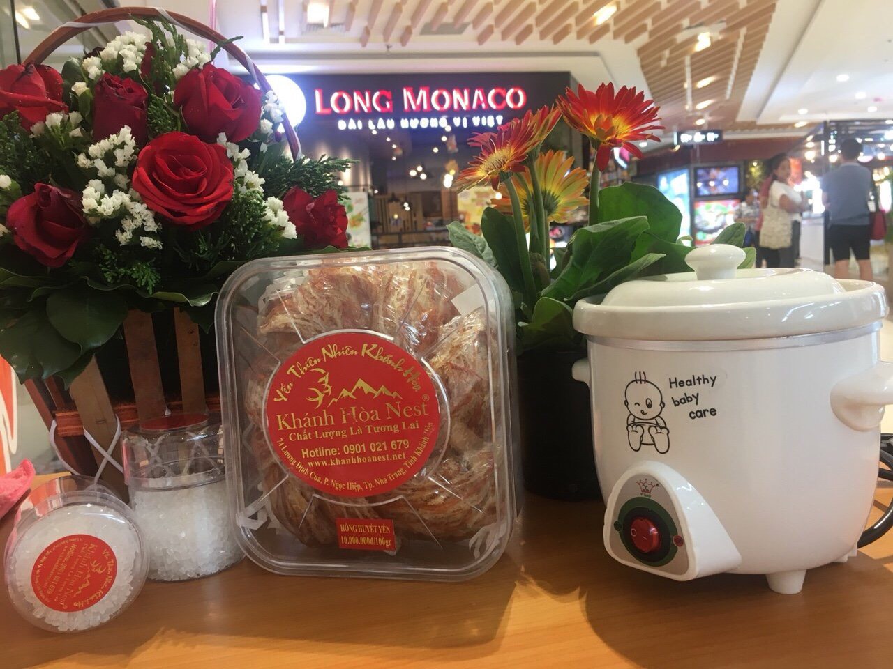 Yến Hồng Huyết Khánh Hòa Nest 100g