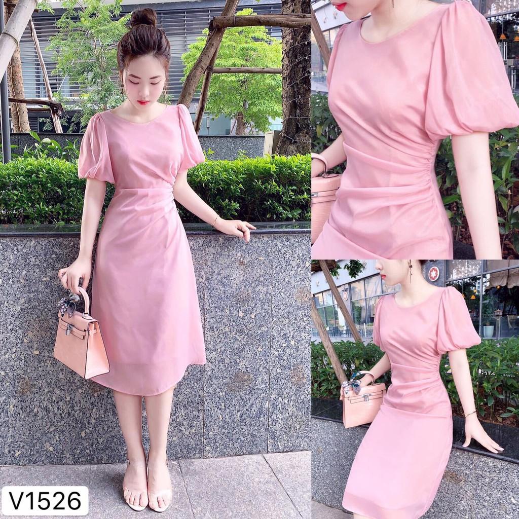Đầm xếp li trẻ trung Jena dress RE
