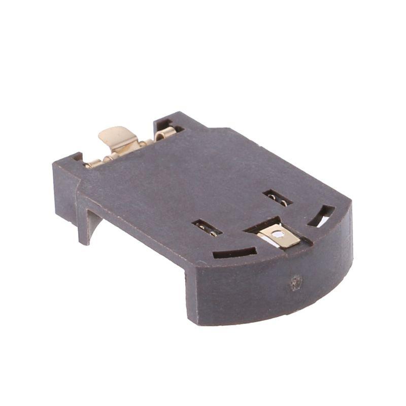 20 Chiếc Vỏ Nhựa CR2032 SMD Tế Bào Nút Ổ Cắm Pin Giá Đỡ Ổ Cắm Ốp Lưng