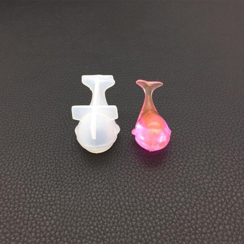 Khuôn Silicone Tạo Hình Cá Heo 3D Làm Trang Trí Epoxy Resin