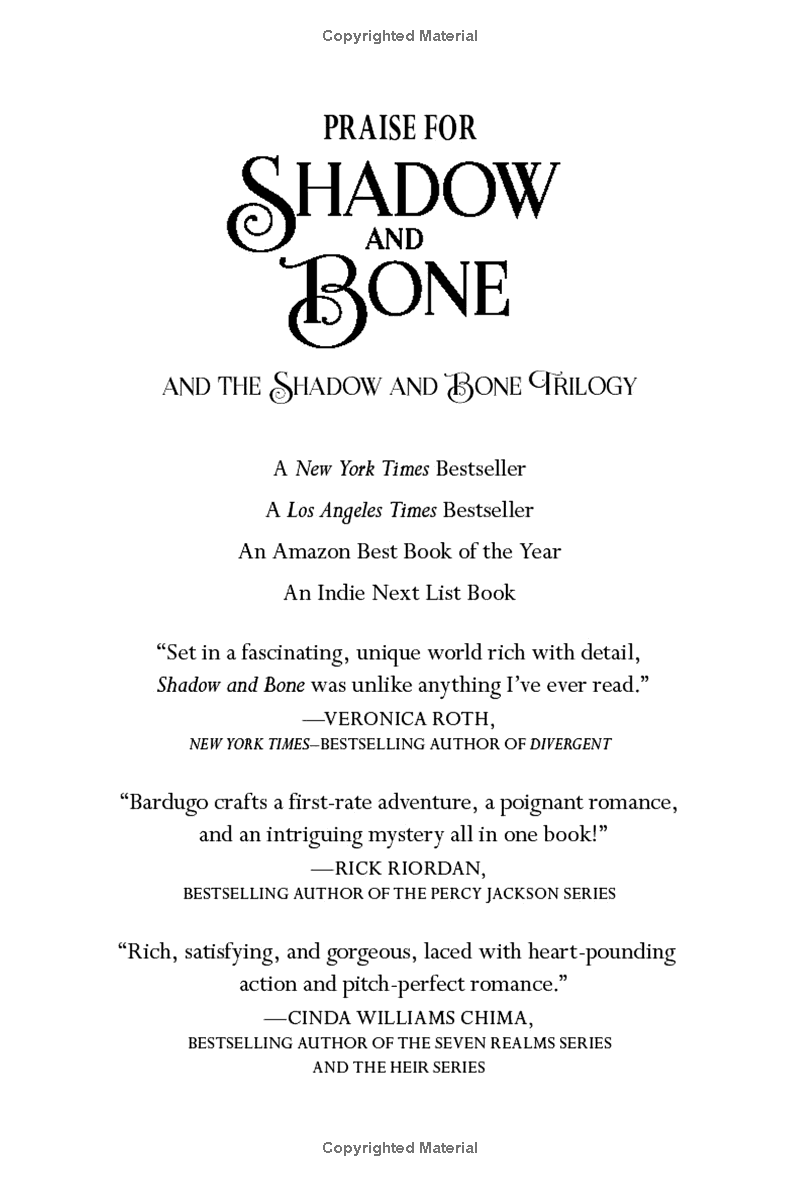 Shadow And Bone Book 1: A Netflix Original Series