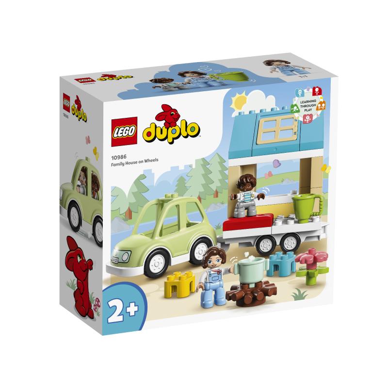 Đồ Chơi Lắp Ráp LEGO Duplo Ngôi Nhà Di Động Cho Gia Đình 10986