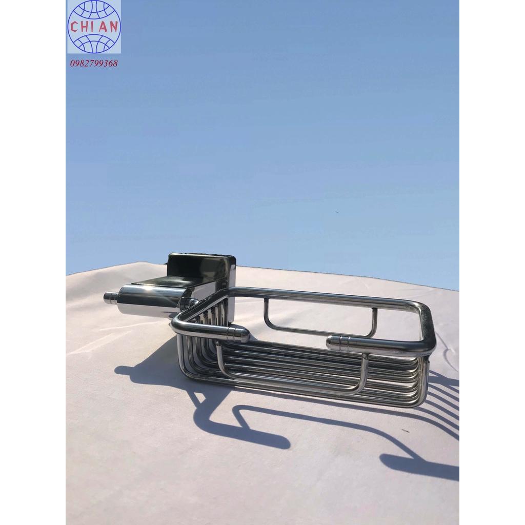 Khay, kệ inox 304 để xà phòng xà bông phòng tắm