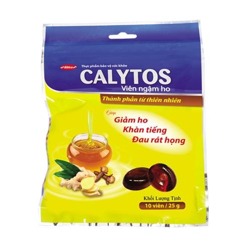 VIÊN NGẬM THẢO DƯỢC CALYTOS - 100% TỪ THIÊN NHIÊN - GIẢM HO - GIẢM ĐAU RÁT HỌNG - GIẢM KHÀN TIẾNG Lọ 200 viên