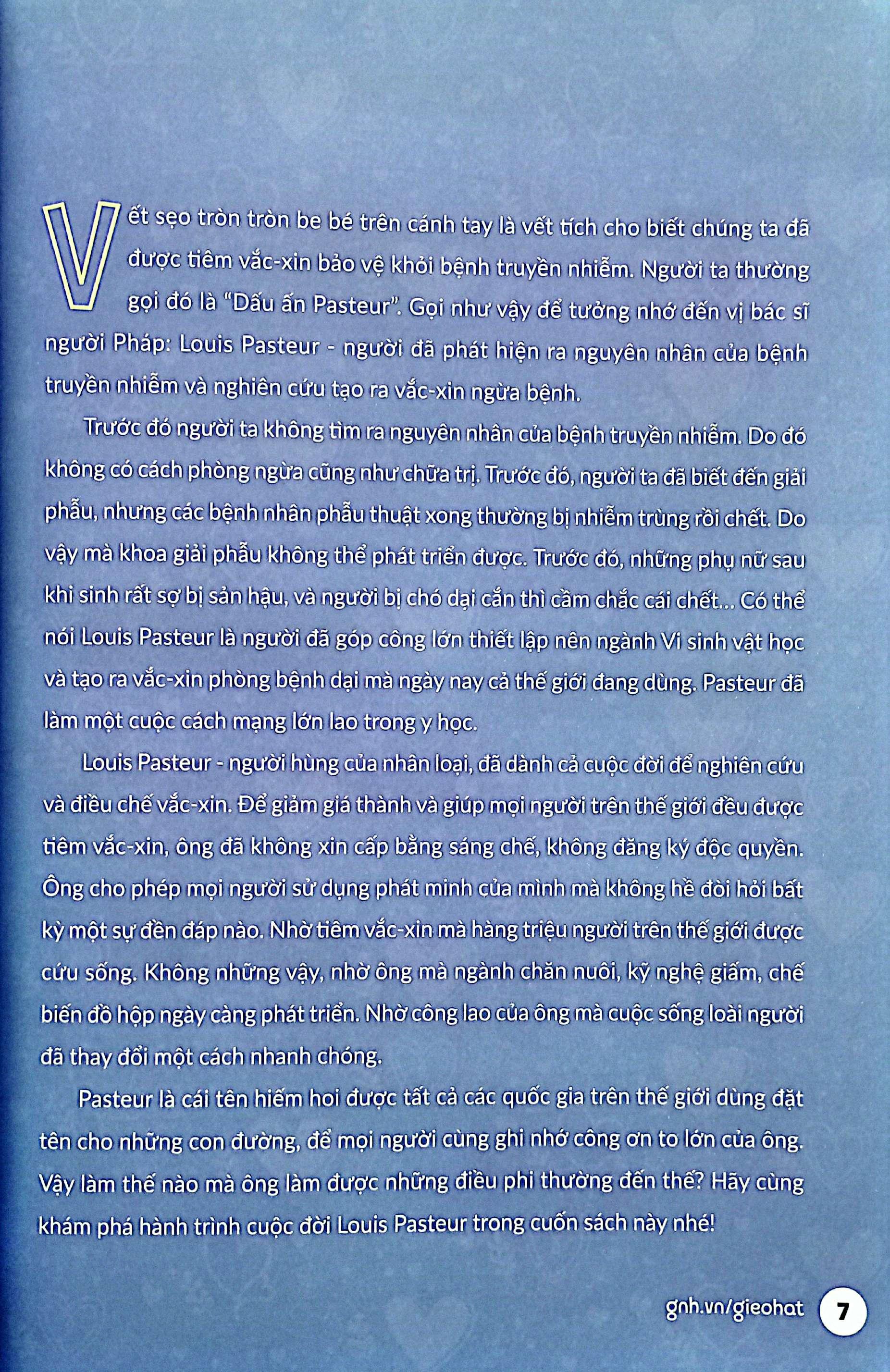 Sách - Trưởng Thành Cùng Vĩ Nhân 3 - Nhà Khoa Học Và Danh Y - Louis Pasteur Và Alexandre Yersin