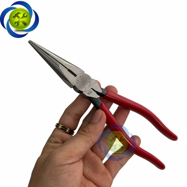 Kìm cắt mũi nhọn 200mm KEIBA T-308 Nhật Bản