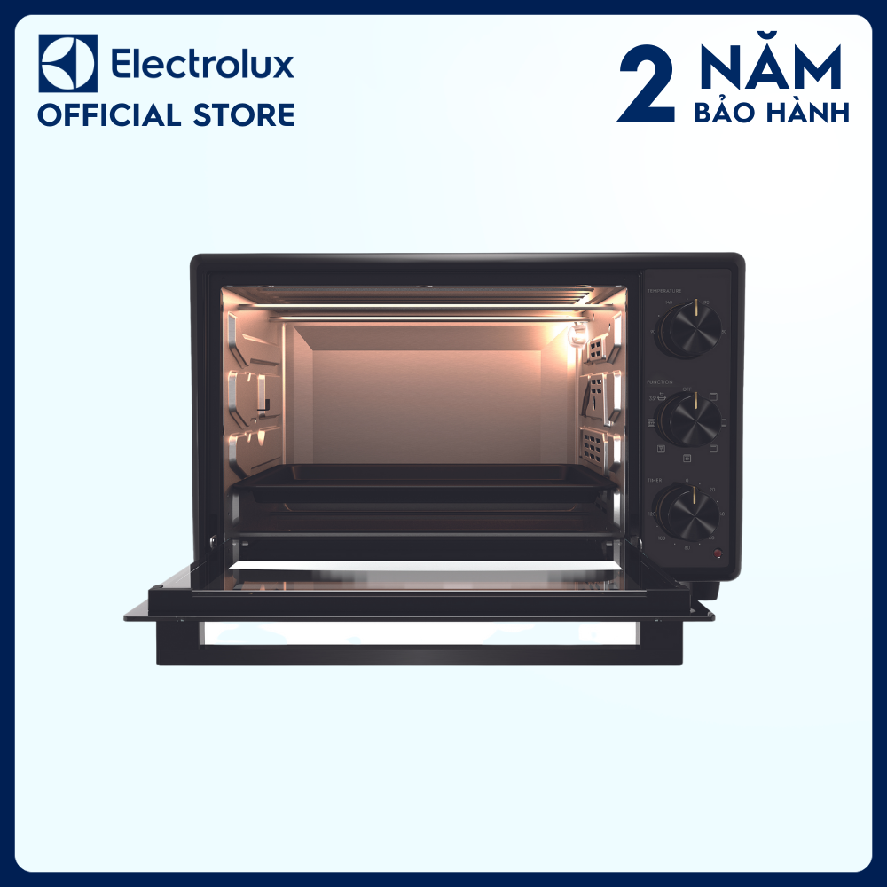 Lò nướng để bàn Electrolux UltimateTaste 500 32L - EOT3218XG - đa năng 4 trong 1, chức năng đối lưu cùng tính năng lên men giúp bột nở khi nướng bánh [Hàng Chính Hãng]