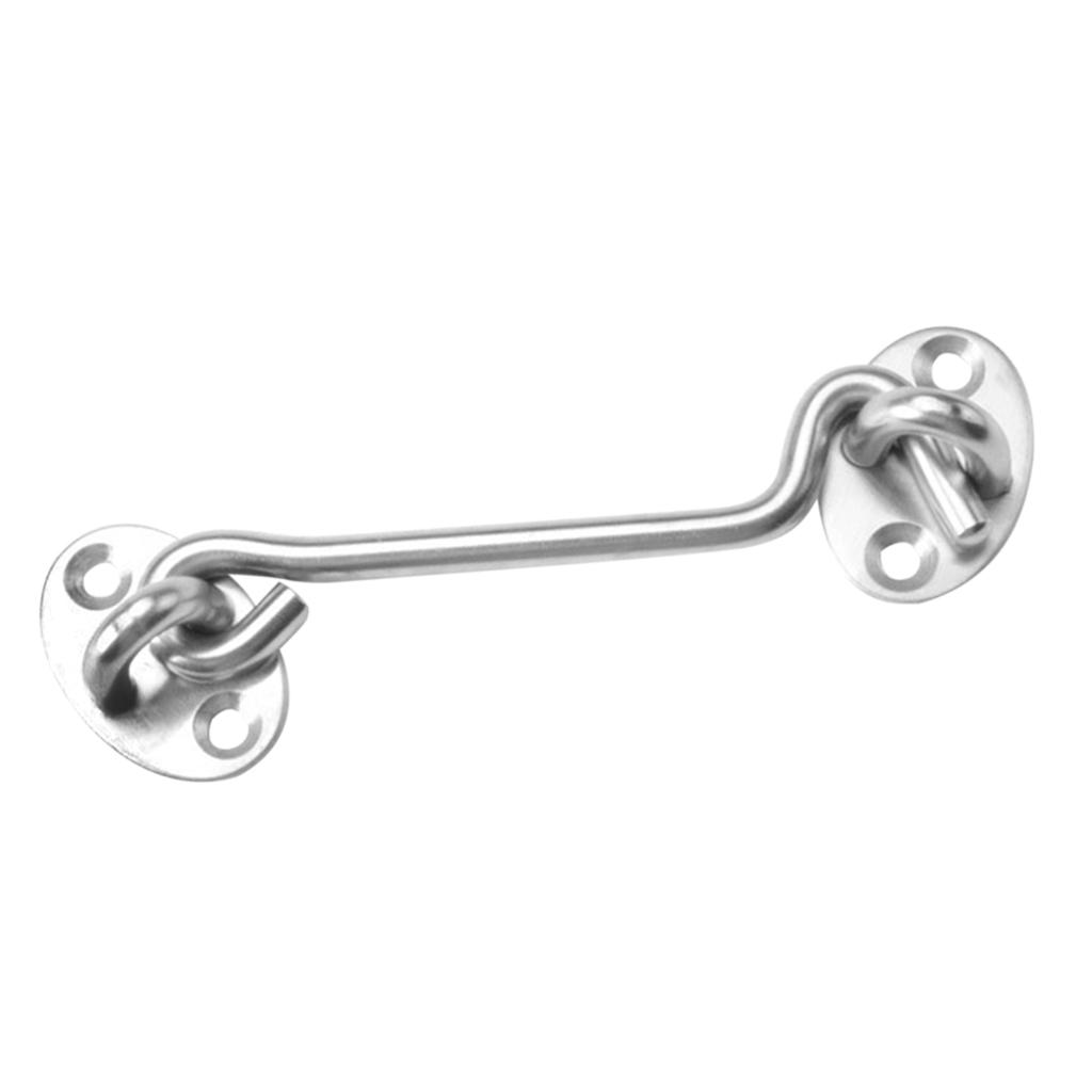 Stainless Steel Window Door Restrictor Catch Child Safety Security Lock 12.8cm