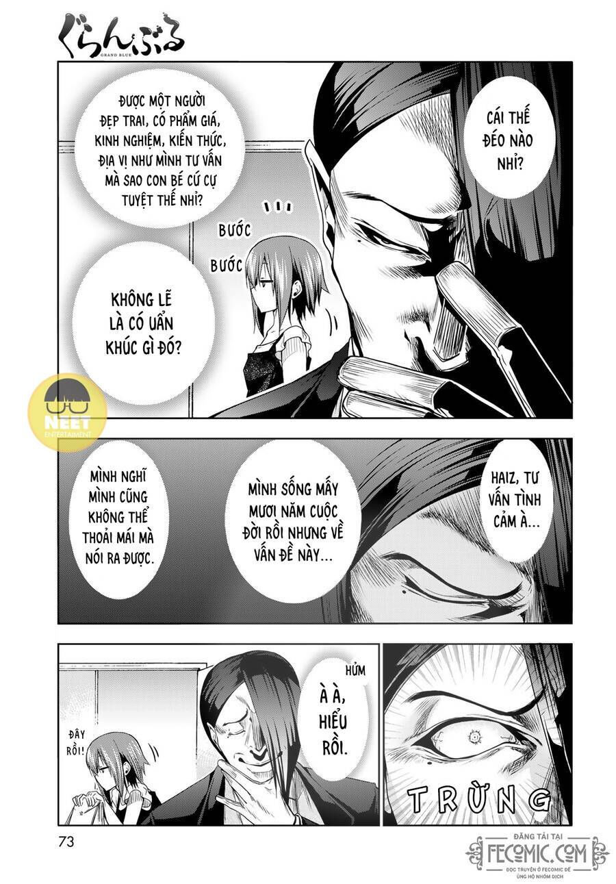 cô gái thích lặn - grand blue chapter 79 10