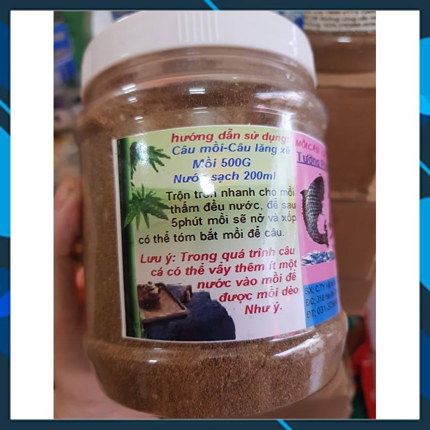 Mồi câu cá tổng hợp cá nheo, cá lăng, cá chim,cá chép 500gam