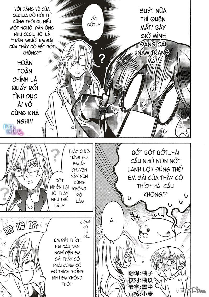 kẻ phản diện, cecilia silvie, không muốn chết, thế nên cô đã cải nam trang chapter 14.2 11