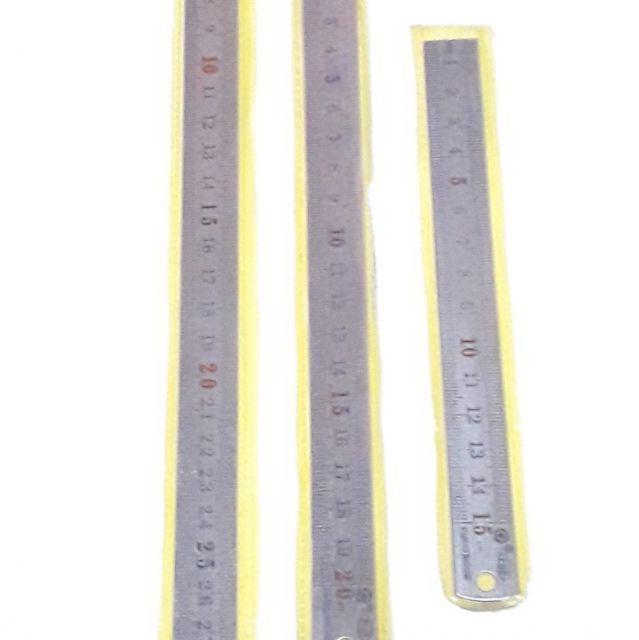 Thước lá 17mm x 5 cây - Ngẫu nhiên,15cm x17x5 cây