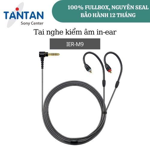 Tai nghe kiểm âm in-ear Sony IER-M9-Loa siêu thanh Tweeter-Bộ màng loa BA mang thiết kế nguyên bản của Sony | Hàng Chính Hãng