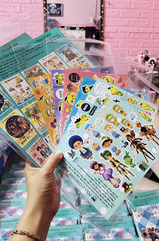 Bộ Sticker Pulo Bear
