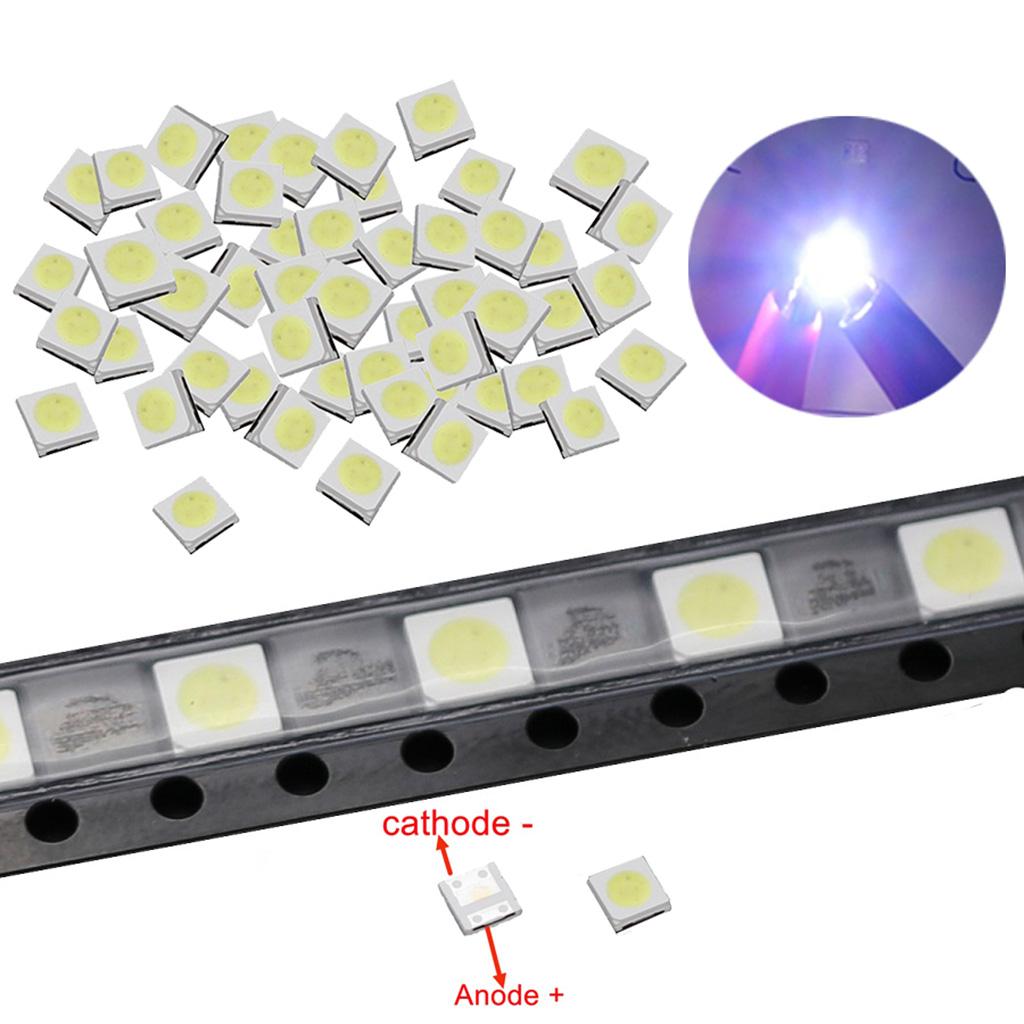 Phép Lạ Chiếu 100X1 W 3V Cao Cấp LED Diode Đèn COB Vỏ SMD Đèn Chip Tự Làm Truyền Hình đèn Nền