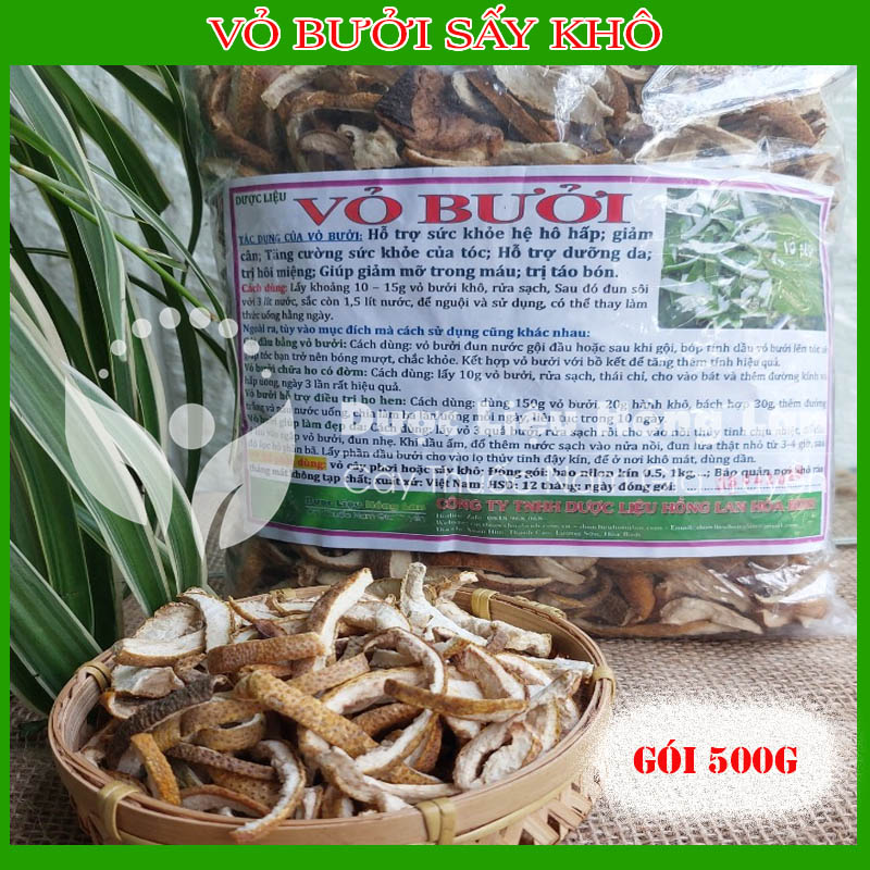 500g Vỏ Bưởi khô sạch