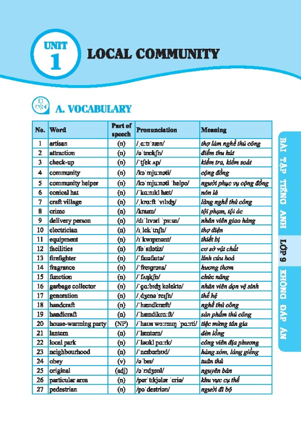 Sách GLOBAL SUCCESS - Bài Tập Tiếng Anh Lớp 9 (Không Đáp Án)