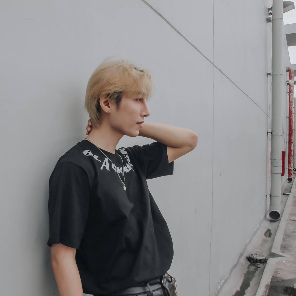 THUN NECK LINE - Áo thun cotton BLACKMIACK - Thun form rộng Unisex