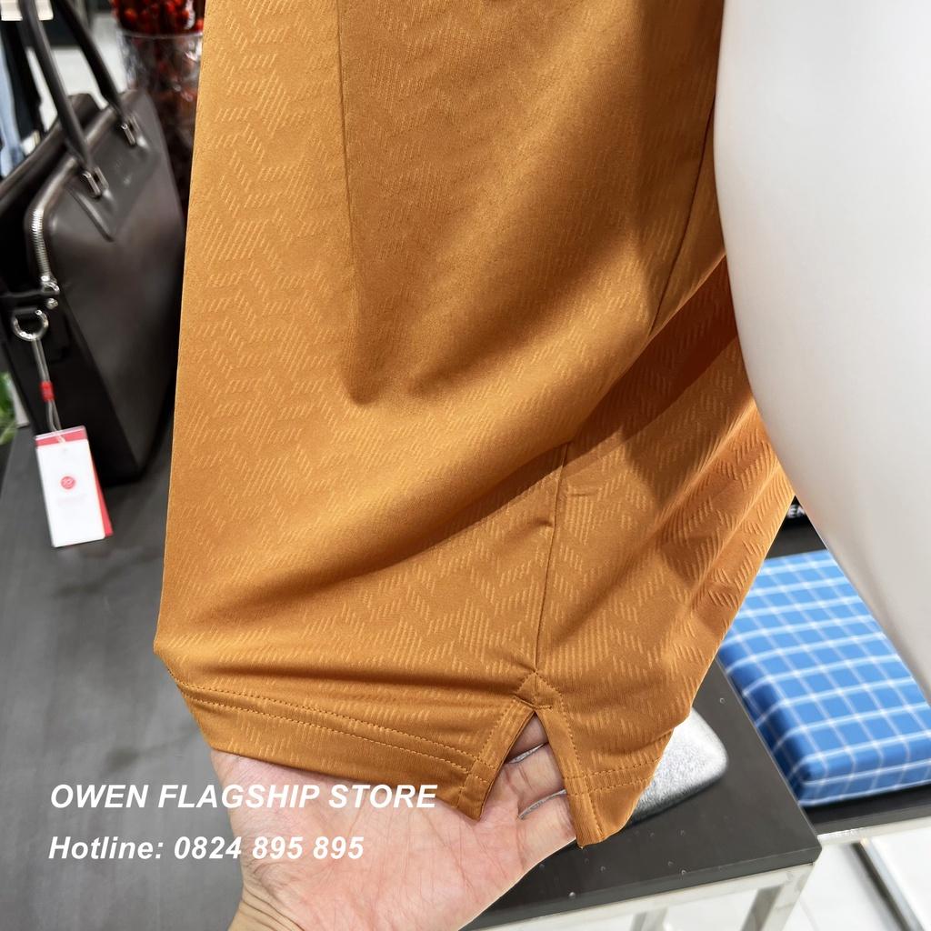 Áo Polo nam Owen chất Cotton thấm hút mồ hôi thoáng mát Mã APT231213