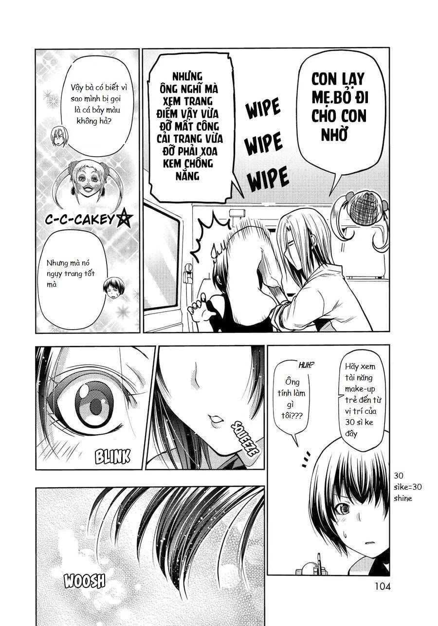 cô gái thích lặn - grand blue chapter 64 18