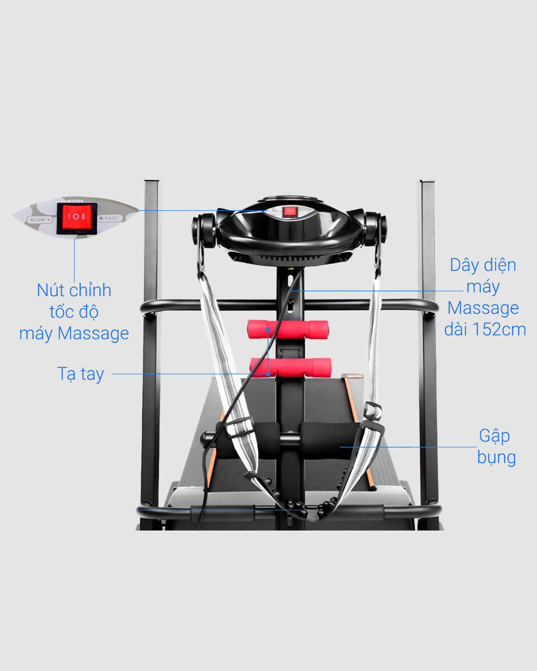 Máy Chạy Bộ Thể Dục Airbike Sports T800