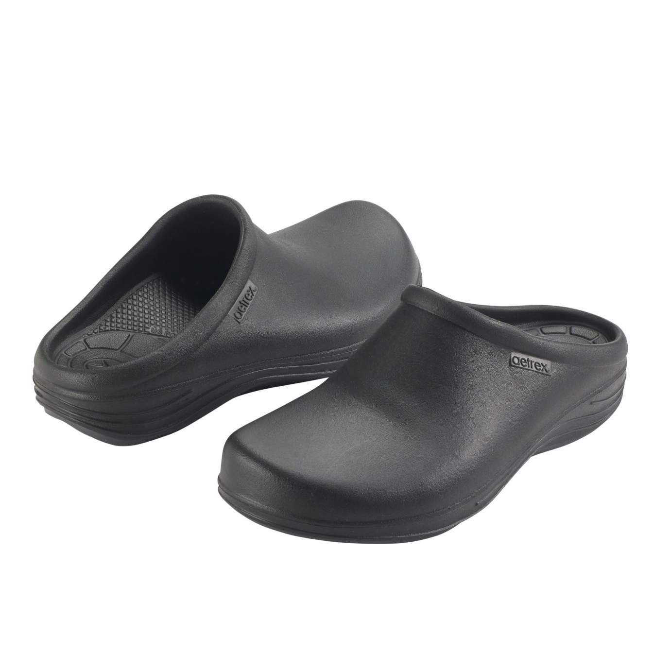 Giày lười sức khỏe nam Aetrex Lynco Bondi Black - dép slip-on nâng vòm hỗ trợ khớp chân, giảm đau khớp