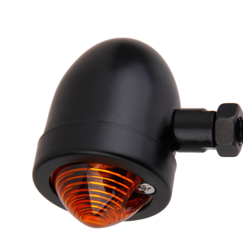Motorcycle  Mini  Blinker Amber Indicator Light for