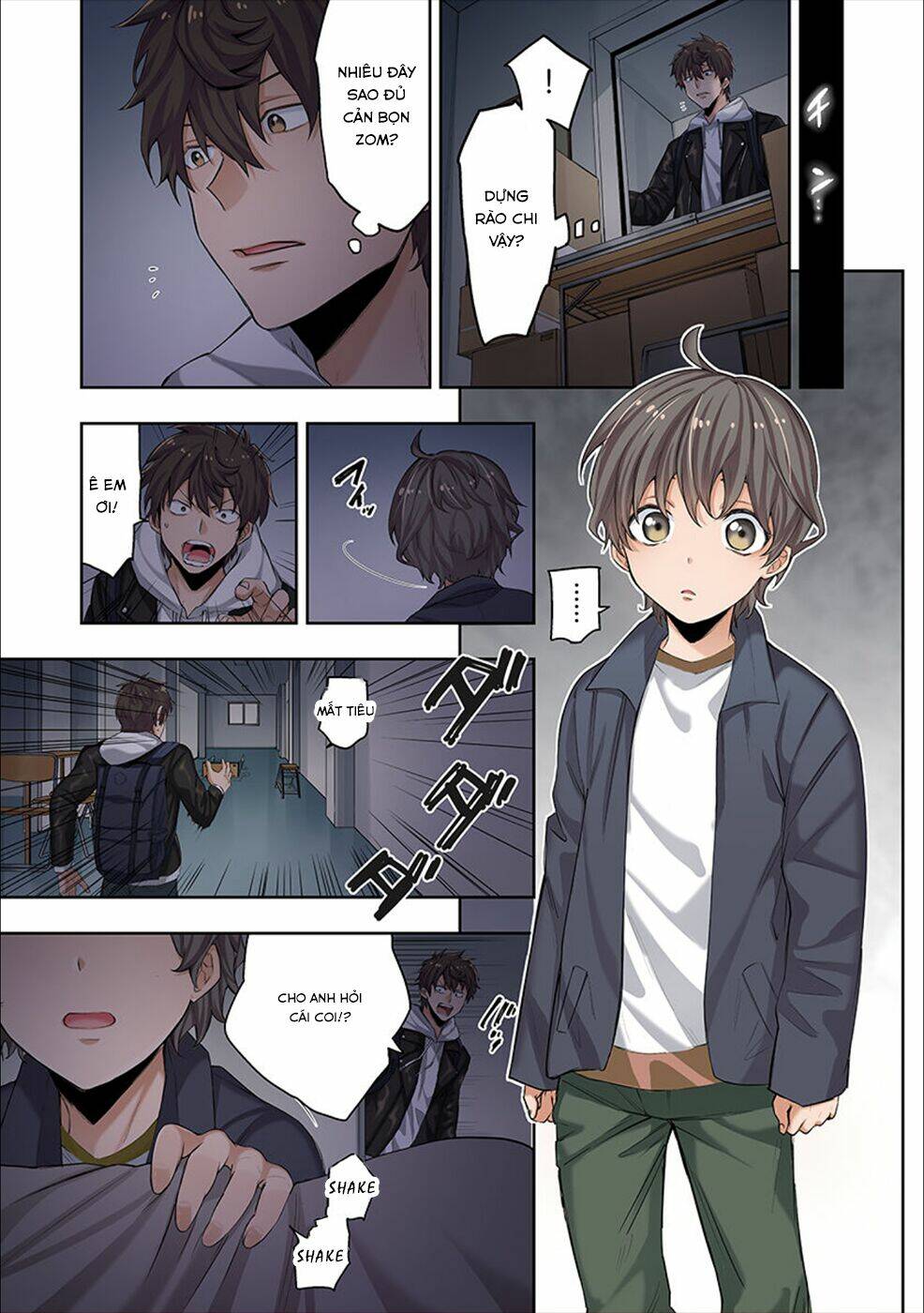 chỉ có tôi không bị zombie tấn công chapter 1 31