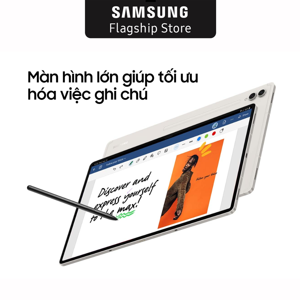 Máy tính bảng Samsung Galaxy Tab S9 12GB_256GB - Hàng chính hãng