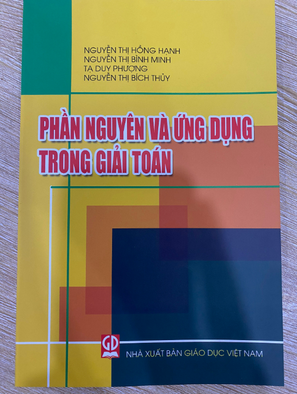 Sách - phần nguyên và ứng dụng trong giải toán