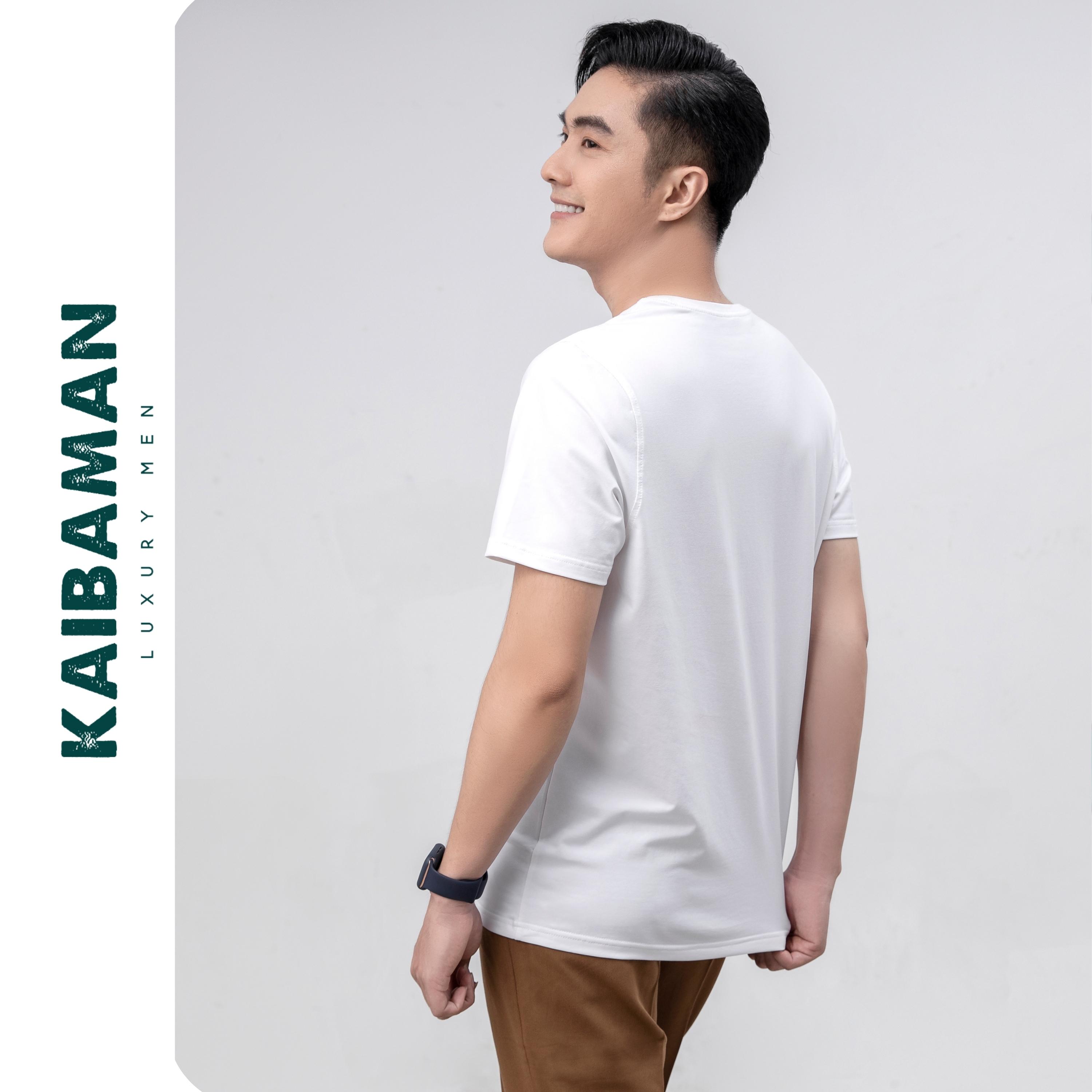 [A01-011] Áo Thun Nam Tay Ngắn Cổ Tròn Kaibaman T-shirt Nam Cotton Hàn Quốc Form Slimfit Áo Phông Nam Tay Lỡ-KAIBAMAN STORE