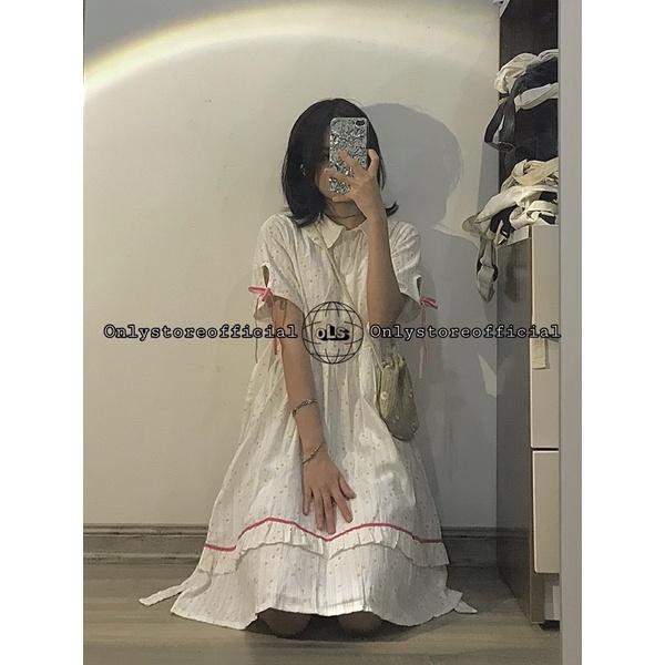 Bé váy babydoll hoa nhí siêu yêu