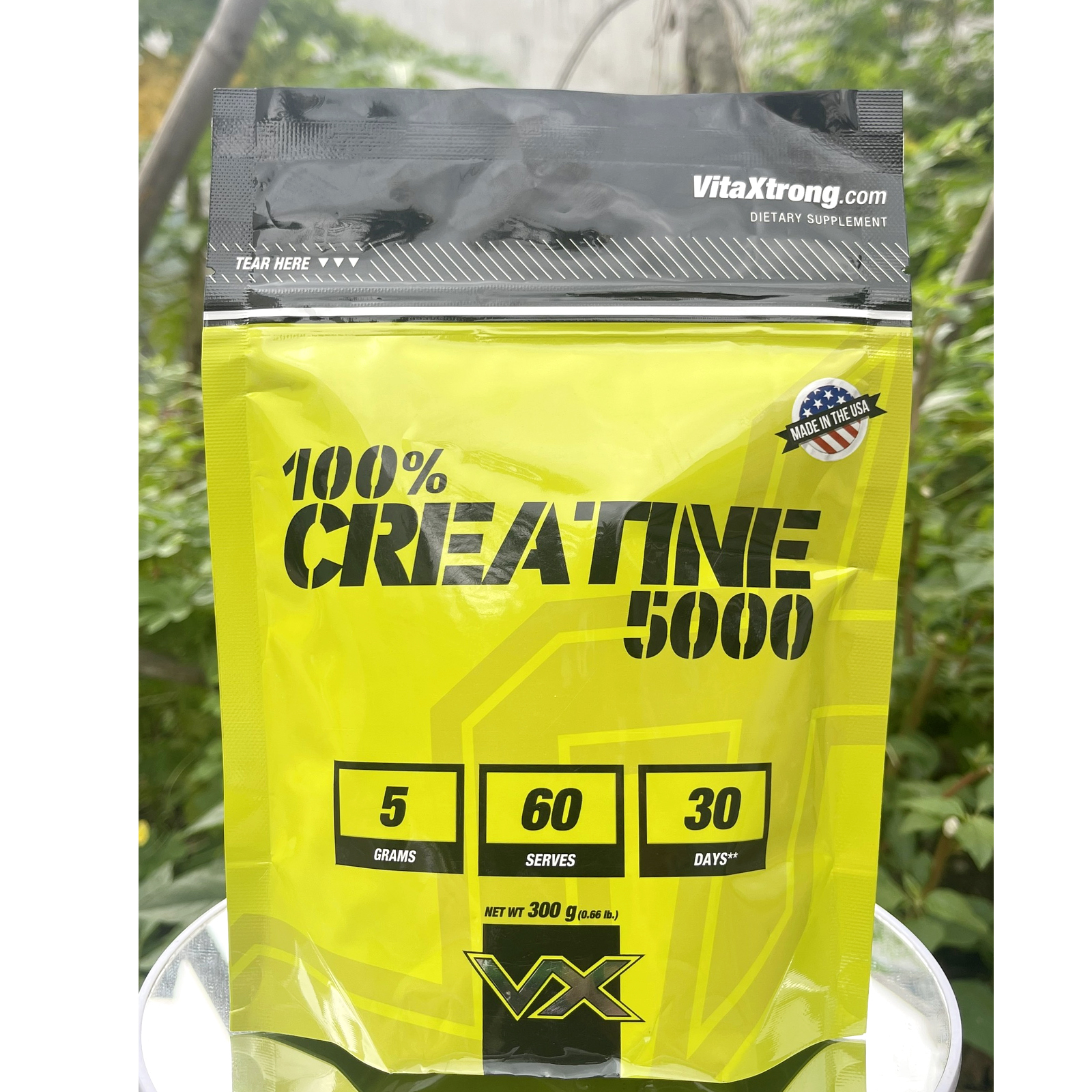 Combo Creatine 5000 của VitaXtrong hỗ trợ tăng sức bền, sức mạnh, đốt mỡ, giảm cân và Bình shaker 600ml (mẫu ngẫu nhiên)