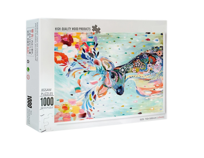 Tranh Xếp Hình 1000 Mảnh Ghép Gỗ Jigsaw Puzzle/Thần Hưu/Tranh Ghép Hình Bằng Gỗ Kích Thước Lớn 75x50cm/Puzzle 1000 Pieces Gỗ/Tranh 1000 Mảnh Phong Cảnh/Xếp Hình 1000 Mảnh Cho Bé