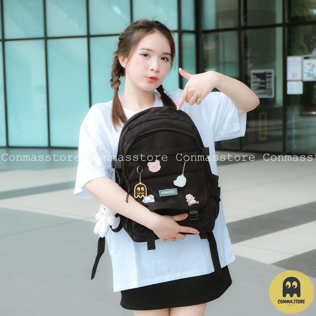 Balo Đen Vokoko v2 siêu nhiều ngăn - Hot hit HÀNG CÓ SẴN