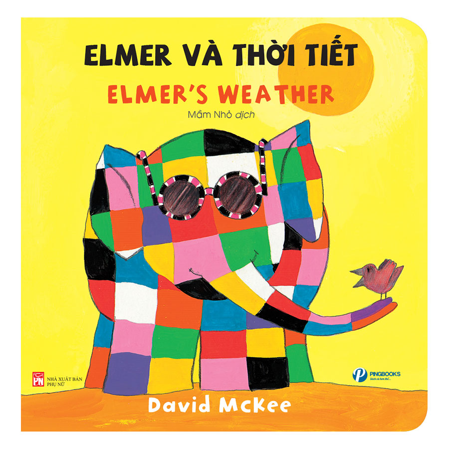 Combo Bộ Sách Song Ngữ: Elmer’s Board Book (4 Cuốn)