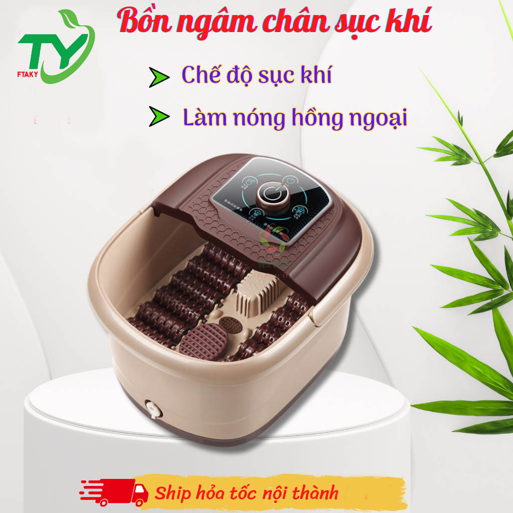 Bồn Ngâm Chân Không Tự Động, Bồn Ngâm Chân Hồng Ngoại Có Sục Khí | Bồn Massage Chân Chăm Sóc Sức Khoẻ