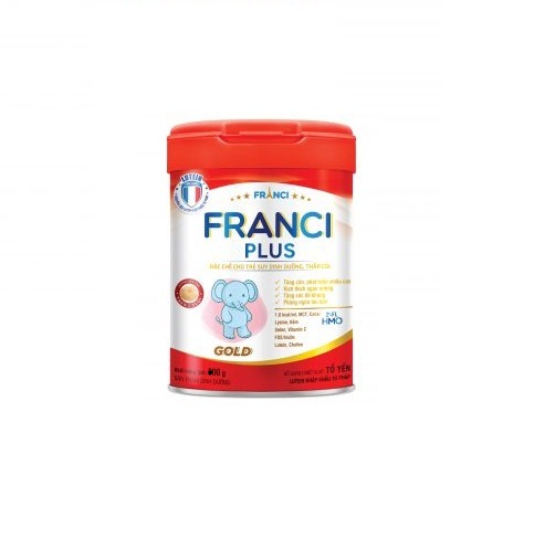 Sữa công thức FRANCI PLUS GOLD lon 400g – Giúp bé không còn suy dinh dưỡng, thấp còi