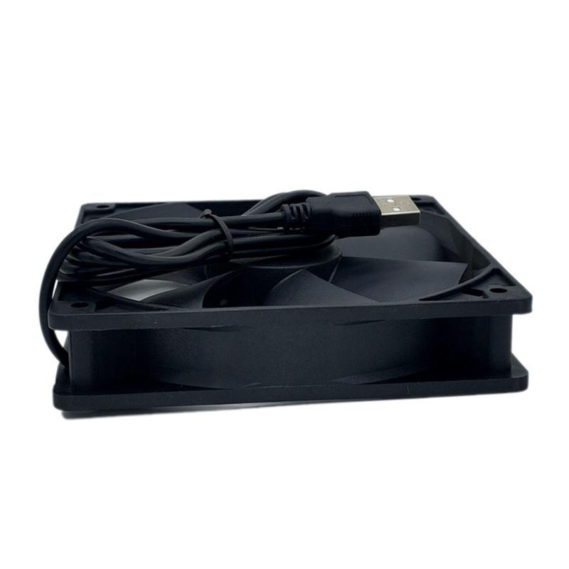 Quạt tản nhiệt không chổi than 120x120x25mm 5V DC USB 2Pin cho máy tính